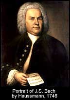 Haussmann portrait of J.S. Bach