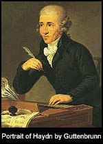 Haydn Portrait by Guttenbrunn